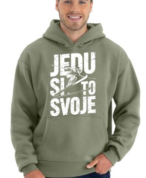 Jedu si to svoje, bílý potisk