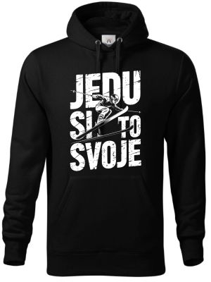 Jedu si to svoje, bílý potisk
