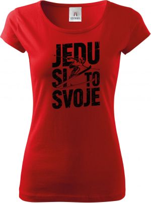 Jedu si to svoje, černý potisk