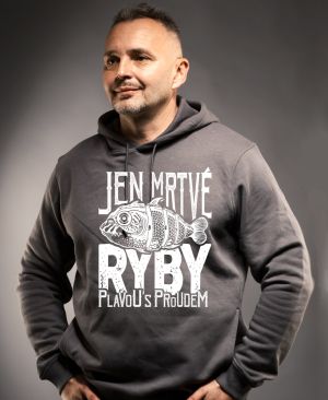 Jen mrtvé ryby plavou s proudem, bílé