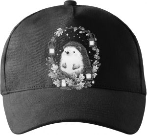 Ježek s lucernami, bílý potisk