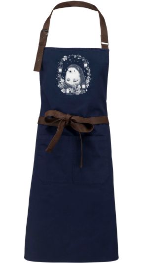 Ježek s lucernami, bílý potisk