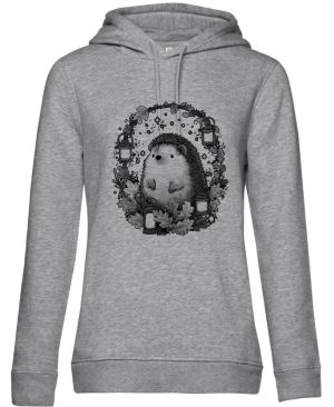 Ježek s lucernami, černý potisk