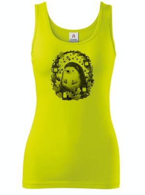 Ježek s lucernami, černý potisk