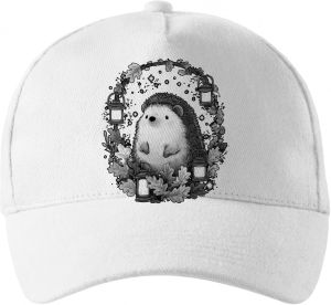 Ježek s lucernami, černý potisk