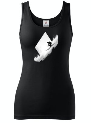 Jízda na hraně, bílý potisk