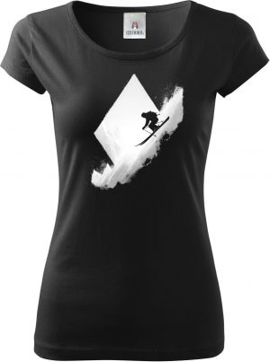 Jízda na hraně, bílý potisk