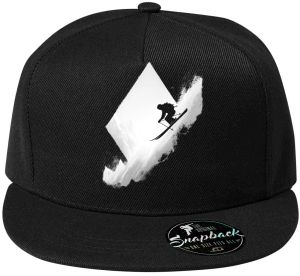 Jízda na hraně, bílý potisk