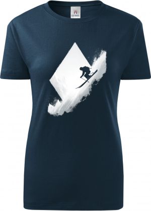 Jízda na hraně, bílý potisk