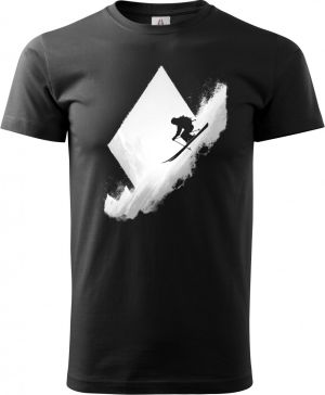 Jízda na hraně, bílý potisk