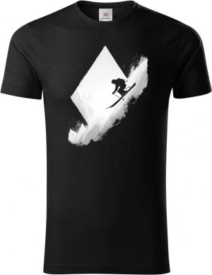 Jízda na hraně, bílý potisk