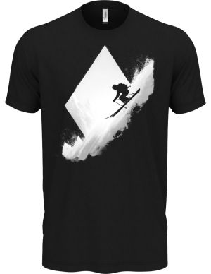 Jízda na hraně, bílý potisk