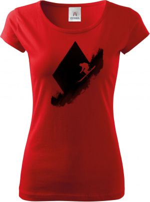 Jízda na hraně, černý potisk