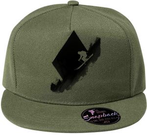 Jízda na hraně, černý potisk