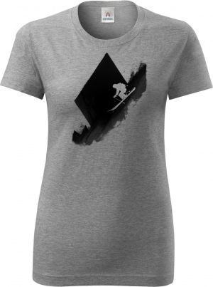 Jízda na hraně, černý potisk