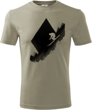 Jízda na hraně, černý potisk