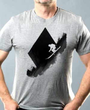 Jízda na hraně, černý potisk