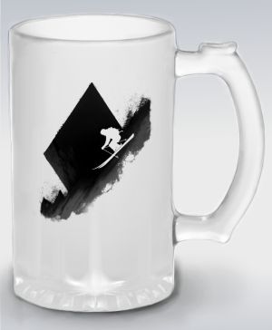 Jízda na hraně, černý potisk