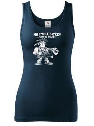 Jsem už starej, bílý tisk