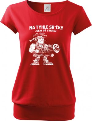 Jsem už starej, bílý tisk