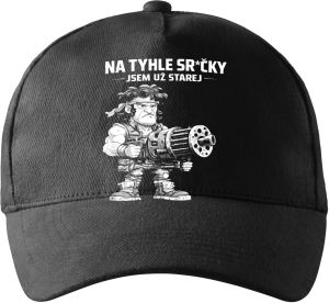 Jsem už starej, bílý tisk