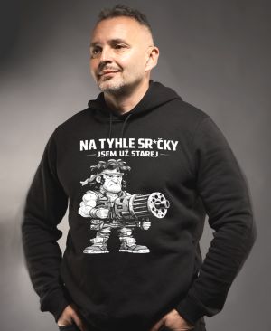 Jsem už starej, bílý tisk