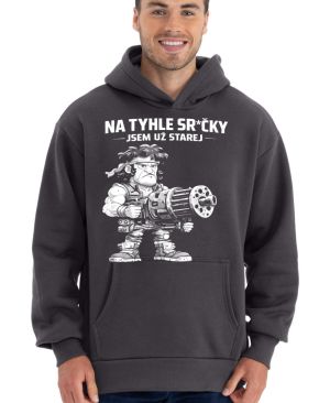 Jsem už starej, bílý tisk