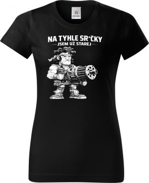 Jsem už starej, bílý tisk