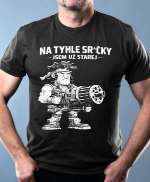 Jsem už starej, bílý tisk