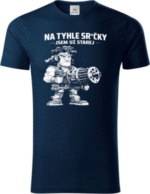 Jsem už starej, bílý tisk