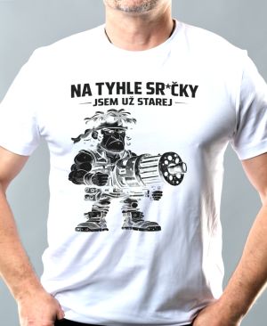 Jsem už starej, černý tisk