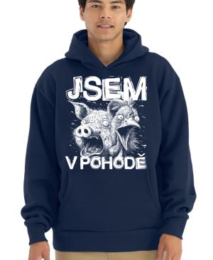 Jsem v pohodě, bílý potisk