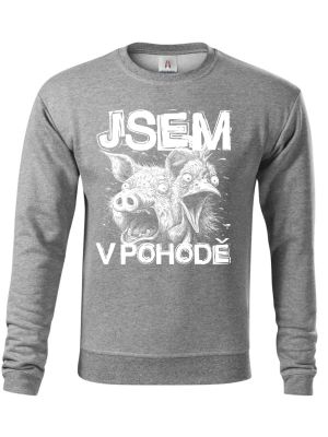 Jsem v pohodě, bílý potisk
