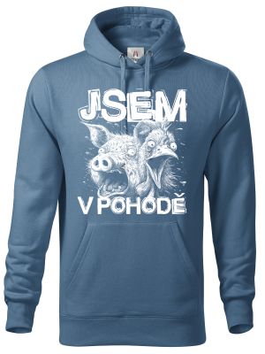 Jsem v pohodě, bílý potisk