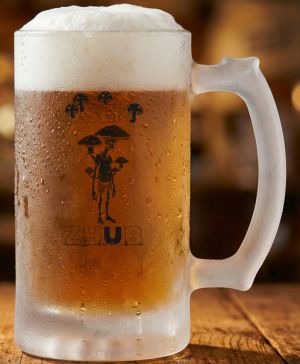 Jsem zhub, černý tisk