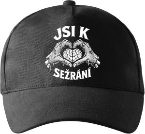Jsi k sežrání, bílý potisk