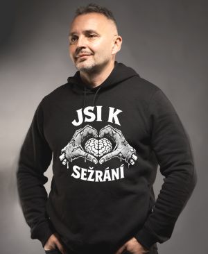 Jsi k sežrání, bílý potisk