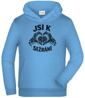 Jsi k sežrání, černý potisk