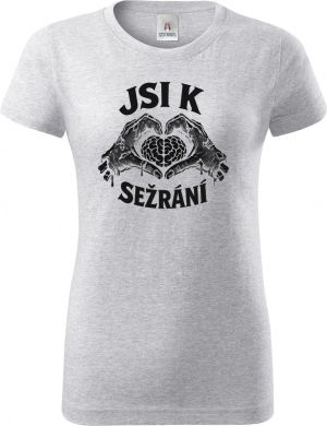 Jsi k sežrání, černý potisk