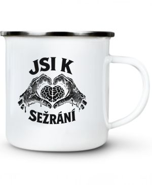 Jsi k sežrání, černý potisk