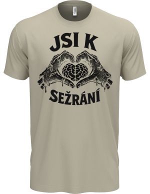 Jsi k sežrání, černý potisk