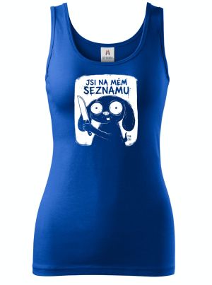 Jsi na mém seznamu, bílý potisk