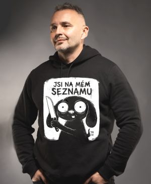 Jsi na mém seznamu, bílý potisk