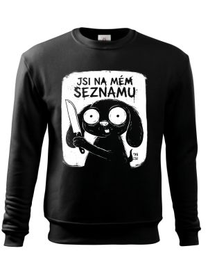 Jsi na mém seznamu, bílý potisk