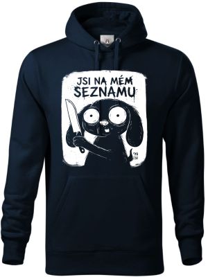 Jsi na mém seznamu, bílý potisk