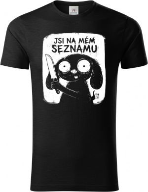 Jsi na mém seznamu, bílý potisk