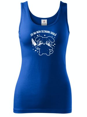 Jsi na mém seznamu úkolů, bílý potisk