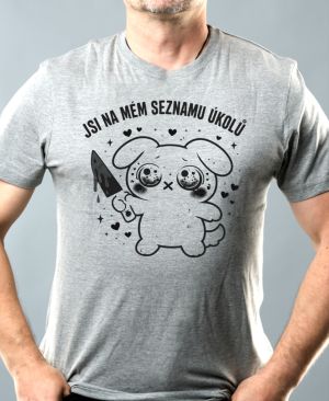 Jsi na mém seznamu úkolů, černý potisk