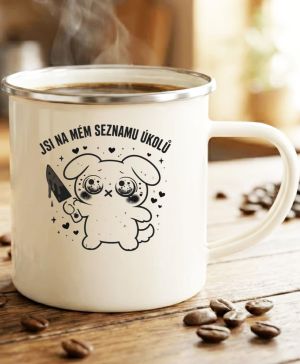 Jsi na mém seznamu úkolů, černý potisk