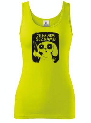 Jsi na mém seznamu, černý potisk